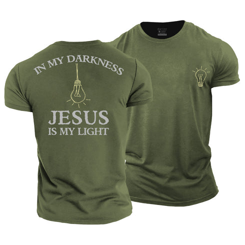 Men's Jesus Is My Light Cotton T-Shirt